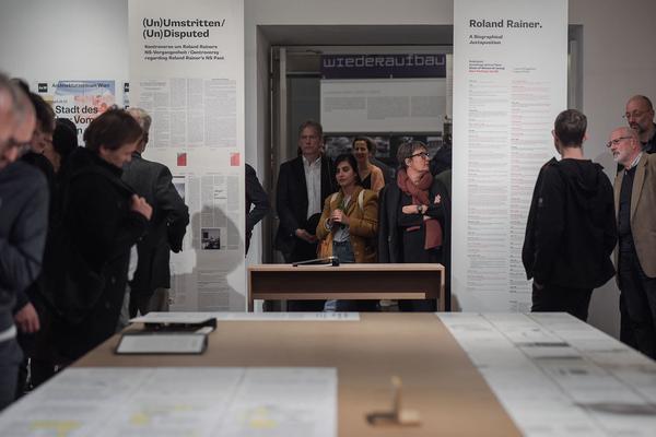 AzW: Roland Rainer. (Un)­Um­strit­ten. Neue Er­kennt­nisse zum Werk 1936–1963 (20.10. – 10.12.2018, Eröffnung) https://www.azw.at/de/termin/roland-rainer-unumstritten | Foto: eSeL - Joanna Pianka Foto: eSeL.at - Joanna Pianka
