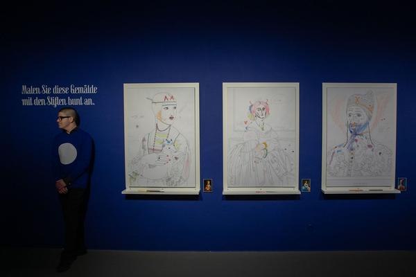 MAK: Sagmeister / Walsh - BEAUTY (24.10. - 31.3.2018, Presserundgang)https://www.mak.at/sagmeister_walsh | Foto: eSeL Foto: eSeL.at - Lorenz Seidler