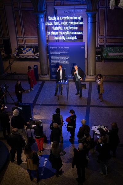 MAK: Sagmeister / Walsh - BEAUTY (24.10. - 31.3.2018, Presserundgang)https://www.mak.at/sagmeister_walsh | Foto: eSeL Foto: eSeL.at - Lorenz Seidler