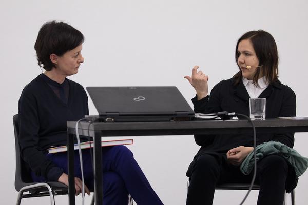 Secession: Olga Chernysheva im Gespräch mit Kathrin Rhomberg (24.1.2018, Freunde der Secession) https://www.secession.at/event/olga-chernysheva-im-gespraech-mit-kathrin-rhomberg/ | Foto: eSeL Foto: eSeL.at - Lorenz Seidler
