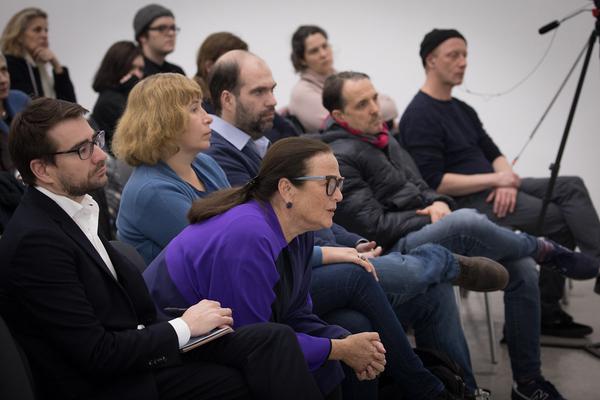 Secession: Olga Chernysheva im Gespräch mit Kathrin Rhomberg (24.1.2018, Freunde der Secession) https://www.secession.at/event/olga-chernysheva-im-gespraech-mit-kathrin-rhomberg/ | Foto: eSeL Foto: eSeL.at - Lorenz Seidler