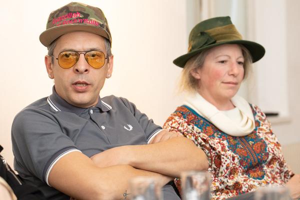 Volkskundemuseum: Testimony - Truth or Politics. Formen der Erinnerung an die Jugoslawien-Kriege (Setting Up-Gespräch) https://www.volkskundemuseum.at/testimony | Foto: eSeL Foto: eSeL.at - Lorenz Seidler