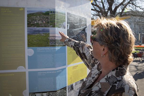 Sharing Heritage: Labyrinths in Europe (14.4. - 3.6.2018) https://esel.at/termin/95673 | Foto: eSeL Foto: eSeL.at - Lorenz Seidler