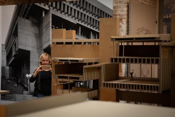 AzW Architekturzentrum Wien: SOS Brutalismus - Rettet die Betonmonster! (3.5. - 6.8.2018, Eröffnung) https://www.azw.at/de/termin/sos-brutalismus | Foto: eSeL Foto: eSeL.at - Lorenz Seidler