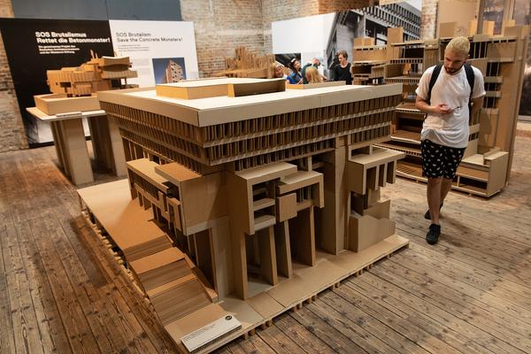 AzW Architekturzentrum Wien: SOS Brutalismus - Rettet die Betonmonster! (3.5. - 6.8.2018, Eröffnung) https://www.azw.at/de/termin/sos-brutalismus | Foto: eSeL Foto: eSeL.at - Lorenz Seidler