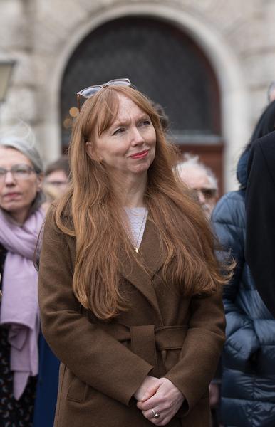 Haus der Geschichte: Susan Philipsz - The Voices (Eröffnung, 12.3.2018, Heldenplatz) Foto: eSeL.at - Lorenz Seidler Foto: eSeL.at - Lorenz Seidler