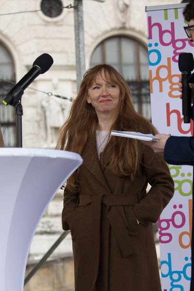 Haus der Geschichte: Susan Philipsz - The Voices (Eröffnung, 12.3.2018, Heldenplatz) Foto: eSeL.at - Lorenz Seidler Foto: eSeL.at - Lorenz Seidler