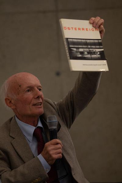 Forum Frohner: Werner Hofmann - Kunstgeschichte als produktive Destruktion (29.9.2018) http://forum-frohner.at | Foto: eSeL.at Foto: eSeL.at - Lorenz Seidler