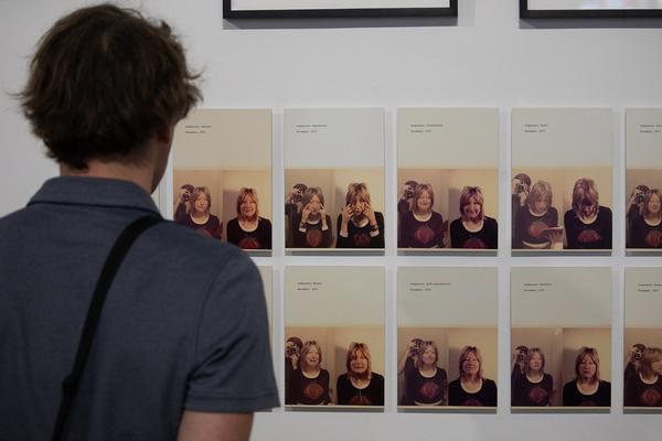 Kunstraum Niederösterreich: The Two Halves of Martha Wilson's Brain. Gespräch & Eröffnung (7.6.2018, Eröffnung) http://www.kunstraum.net/en/Exhibitions/40-martha-wilson | Foto: eSeL Foto: eSeL.at - Lorenz Seidler