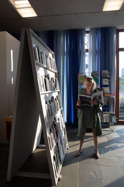 Kunstraum Niederösterreich: The Two Halves of Martha Wilson's Brain. Gespräch & Eröffnung (7.6.2018, Eröffnung) http://www.kunstraum.net/en/Exhibitions/40-martha-wilson | Foto: eSeL Foto: eSeL.at - Lorenz Seidler