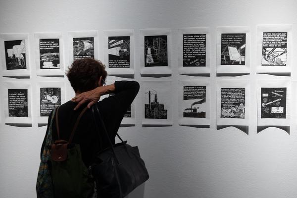 Freiraum Q21: Under Pressure. Über Formen des Autoritären und die Macht der Entscheidung (28.09. bis 25.11.2018, Eröffnung) https://esel.cc/Q21_UnderPressure | Foto: eSeL Foto: eSeL.at - Lorenz Seidler