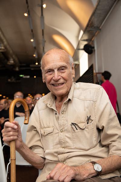 AzW: Kiesler-Preisverleihung -  Yona Friedman (5.6.018) https://esel.at/termin/96987 | Foto: eSeL Foto: eSeL.at - Lorenz Seidler