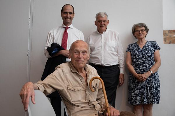 AzW: Kiesler-Preisverleihung -  Yona Friedman (5.6.018) https://esel.at/termin/96987 | Foto: eSeL Foto: eSeL.at - Lorenz Seidler