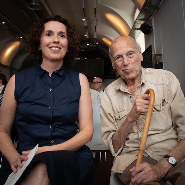 AzW: Kiesler-Preisverleihung -  Yona Friedman (5.6.018) https://esel.at/termin/96987 | Foto: eSeL Foto: eSeL.at - Lorenz Seidler