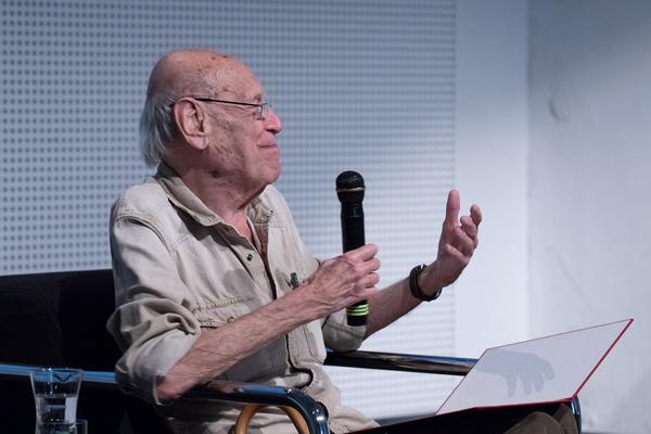 AzW: Kiesler-Preisverleihung -  Yona Friedman (5.6.018) https://esel.at/termin/96987 | Foto: eSeL Foto: eSeL.at - Lorenz Seidler