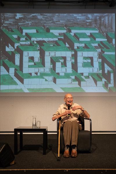 AzW: Kiesler-Preisverleihung -  Yona Friedman (5.6.018) https://esel.at/termin/96987 | Foto: eSeL Foto: eSeL.at - Lorenz Seidler