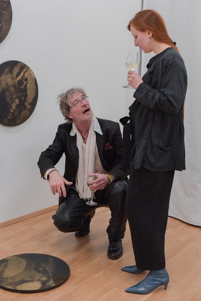 Veronika Suschnig: Drugtales (1.3. - 6.4.2018, Eröffnung) https://esel.at/termin/95121 | Foto: eSeL.at - Joanna Pianka