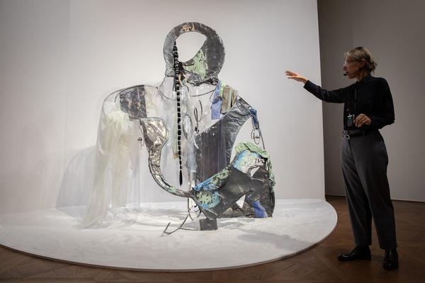 Belvedere: Donna Huanca  - Führung (21.11.2018) https://2018.viennaartweek.at/de/program/fuehrung-donna-huanca | Foto: eSeL Foto: eSeL.at - Lorenz Seidler