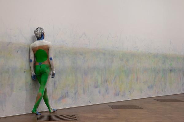 Belvedere: Donna Huanca  - Führung (21.11.2018) https://2018.viennaartweek.at/de/program/fuehrung-donna-huanca | Foto: eSeL Foto: eSeL.at - Lorenz Seidler