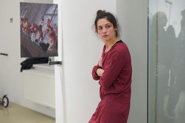 Kunstraum Niederösterreich: VIENNA ART WEEK - Technopolitics Kuratorenführung & "The Swarming Gallery" Performance by kondition pluriel (22.11.2018) http://www.kunstraum.net/de/ausstellungen/56-vienna-art-week | Foto: eSeL.at - Joanna Pianka Foto: JOANNA PIANKA     300dpi.at