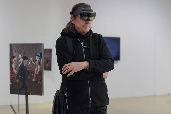 Kunstraum Niederösterreich: VIENNA ART WEEK - Technopolitics Kuratorenführung & "The Swarming Gallery" Performance by kondition pluriel (22.11.2018) http://www.kunstraum.net/de/ausstellungen/56-vienna-art-week | Foto: eSeL.at - Joanna Pianka Foto: JOANNA PIANKA     300dpi.at