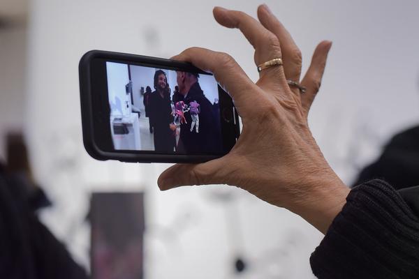 Kunstraum Niederösterreich: VIENNA ART WEEK - Technopolitics Kuratorenführung & "The Swarming Gallery" Performance by kondition pluriel (22.11.2018) http://www.kunstraum.net/de/ausstellungen/56-vienna-art-week | Foto: eSeL.at - Joanna Pianka Foto: JOANNA PIANKA     300dpi.at