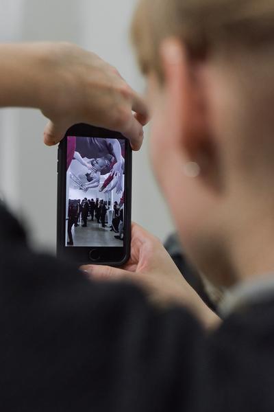 Kunstraum Niederösterreich: VIENNA ART WEEK - Technopolitics Kuratorenführung & "The Swarming Gallery" Performance by kondition pluriel (22.11.2018) http://www.kunstraum.net/de/ausstellungen/56-vienna-art-week | Foto: eSeL.at - Joanna Pianka Foto: JOANNA PIANKA     300dpi.at