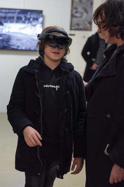 Kunstraum Niederösterreich: VIENNA ART WEEK - Technopolitics Kuratorenführung & "The Swarming Gallery" Performance by kondition pluriel (22.11.2018) http://www.kunstraum.net/de/ausstellungen/56-vienna-art-week | Foto: eSeL.at - Joanna Pianka Foto: JOANNA PIANKA     300dpi.at
