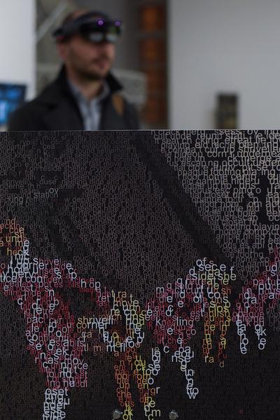 Kunstraum Niederösterreich: VIENNA ART WEEK - Technopolitics Kuratorenführung & "The Swarming Gallery" Performance by kondition pluriel (22.11.2018) http://www.kunstraum.net/de/ausstellungen/56-vienna-art-week | Foto: eSeL.at - Joanna Pianka Foto: JOANNA PIANKA     300dpi.at
