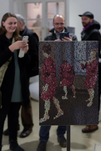 Kunstraum Niederösterreich: VIENNA ART WEEK - Technopolitics Kuratorenführung & "The Swarming Gallery" Performance by kondition pluriel (22.11.2018) http://www.kunstraum.net/de/ausstellungen/56-vienna-art-week | Foto: eSeL.at - Joanna Pianka Foto: JOANNA PIANKA     300dpi.at