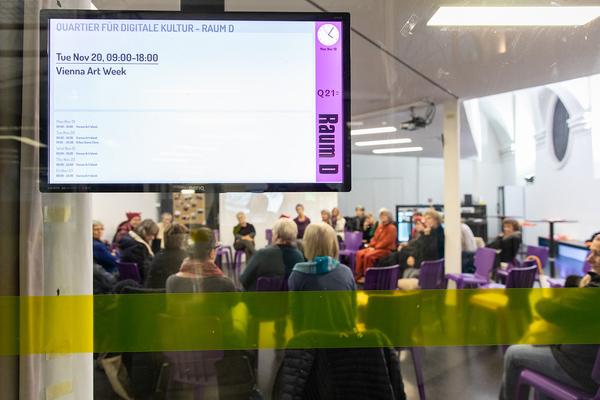 Vienna Art Week: OMAS GEGEN RECHTS - Keppelchor im MQ & Oma-Cafe im  Q21 / Raum D (19.11.2018) https://2018.viennaartweek.at/de/program/aktionsraum-omas-gegen-rechts-oma-cafe-aktionsprogramm | Foto: eSeL Foto: eSeL.at - Lorenz Seidler