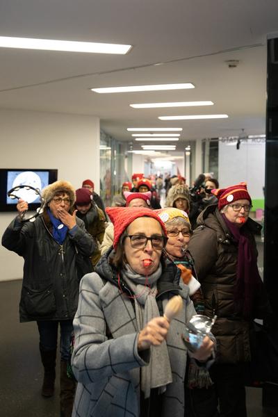 Vienna Art Week: OMAS GEGEN RECHTS - Keppelchor im MQ & Oma-Cafe im  Q21 / Raum D (19.11.2018) https://2018.viennaartweek.at/de/program/aktionsraum-omas-gegen-rechts-oma-cafe-aktionsprogramm | Foto: eSeL Foto: eSeL.at - Lorenz Seidler
