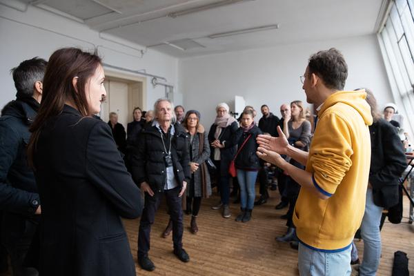 VIENNA ART WEEK Open Studio Day 2018: Atelier Markus Krottendorfer @ Bundesateliers Westbahnstraße (24.11.2018) https://2018.viennaartweek.at/de/open-studio | Foto: eSeL Foto: eSeL.at - Lorenz Seidler