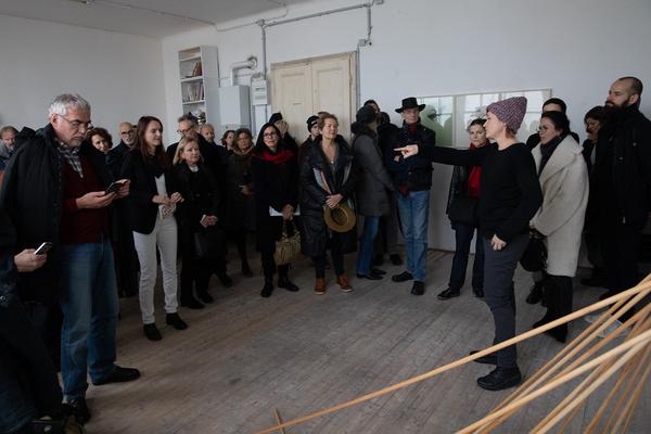 VIENNA ART WEEK Open Studio Day 2018: Atelier Miriam Bajtala @ Bundesateliers Westbahnstraße (24.11.2018) https://2018.viennaartweek.at/de/open-studio | Foto: eSeL Foto: eSeL.at - Lorenz Seidler