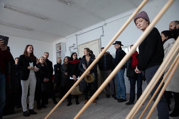 VIENNA ART WEEK Open Studio Day 2018: Atelier Miriam Bajtala @ Bundesateliers Westbahnstraße (24.11.2018) https://2018.viennaartweek.at/de/open-studio | Foto: eSeL Foto: eSeL.at - Lorenz Seidler