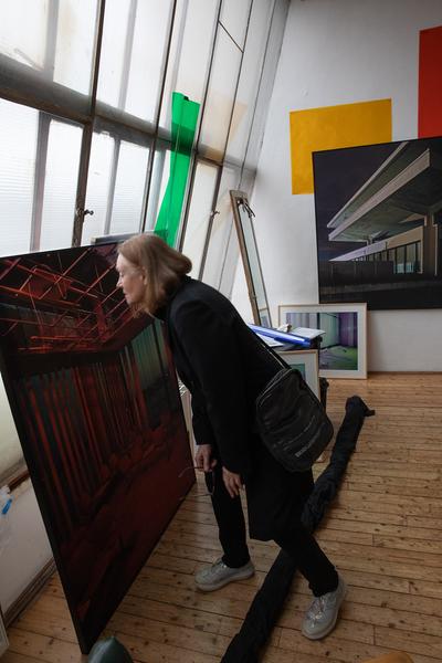 VIENNA ART WEEK Open Studio Day 2018: Atelier Markus Krottendorfer @ Bundesateliers Westbahnstraße (24.11.2018) https://2018.viennaartweek.at/de/open-studio | Foto: eSeL Foto: eSeL.at - Lorenz Seidler