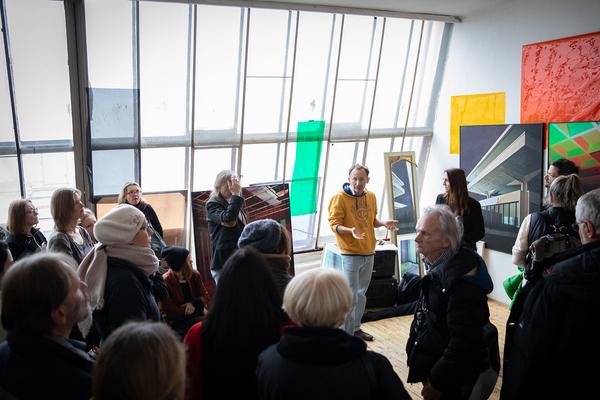 VIENNA ART WEEK Open Studio Day 2018: Atelier Markus Krottendorfer @ Bundesateliers Westbahnstraße (24.11.2018) https://2018.viennaartweek.at/de/open-studio | Foto: eSeL Foto: eSeL.at - Lorenz Seidler