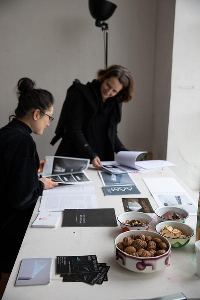 VIENNA ART WEEK Open Studio Day 2018: Atelier Liddy Scheffknecht @ Bundesateliers Westbahnstraße (24.11.2018) https://2018.viennaartweek.at/de/open-studio | Foto: eSeL Foto: eSeL.at - Lorenz Seidler