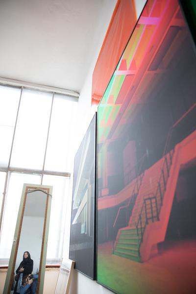 VIENNA ART WEEK Open Studio Day 2018: Atelier Markus Krottendorfer @ Bundesateliers Westbahnstraße (24.11.2018) https://2018.viennaartweek.at/de/open-studio | Foto: eSeL Foto: eSeL.at - Lorenz Seidler