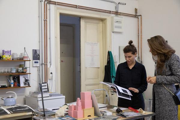 VIENNA ART WEEK Open Studio Day 2018: Atelier Anja Manfredi @ Bundesateliers Westbahnstraße (24.11.2018) https://2018.viennaartweek.at/de/open-studio | Foto: eSeL Foto: eSeL.at - Lorenz Seidler