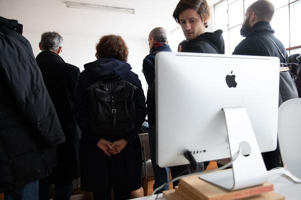 VIENNA ART WEEK Open Studio Day 2018: Atelier Liddy Scheffknecht @ Bundesateliers Westbahnstraße (24.11.2018) https://2018.viennaartweek.at/de/open-studio | Foto: eSeL Foto: eSeL.at - Lorenz Seidler