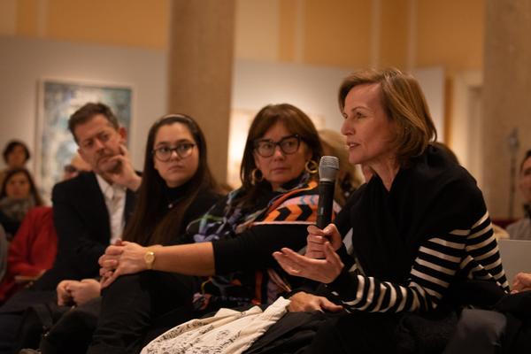 VIENNA ART WEEK Panel:  „Das Museum heute – ein internationaler Konzern?“ (Dorotheum, 22.11.2018) https://esel.cc/VAW18_Dorotheum-panel01 | Foto: eSeL Foto: eSeL.at - Lorenz Seidler