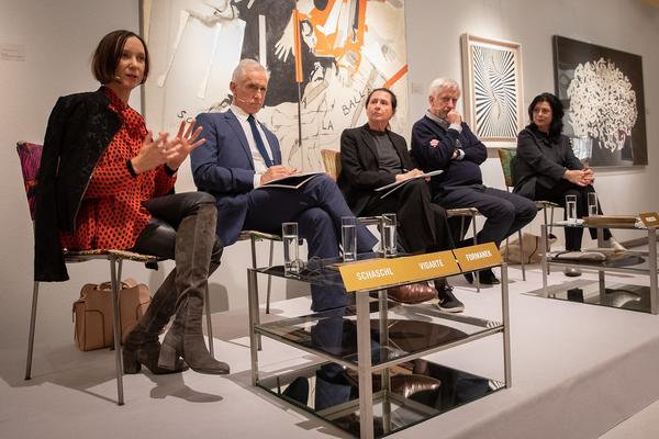 VIENNA ART WEEK Panel:  „Das Museum heute – ein internationaler Konzern?“ (Dorotheum, 22.11.2018) https://esel.cc/VAW18_Dorotheum-panel01 | Foto: eSeL Foto: eSeL.at - Lorenz Seidler