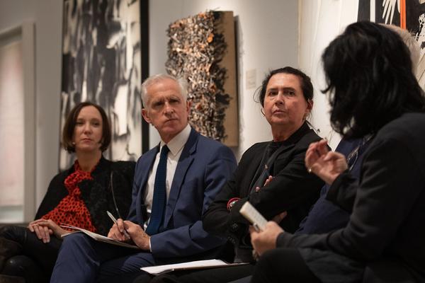 VIENNA ART WEEK Panel:  „Das Museum heute – ein internationaler Konzern?“ (Dorotheum, 22.11.2018) https://esel.cc/VAW18_Dorotheum-panel01 | Foto: eSeL Foto: eSeL.at - Lorenz Seidler
