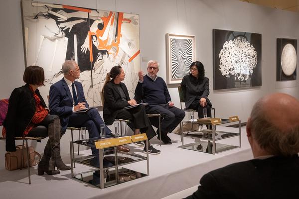 VIENNA ART WEEK Panel:  „Das Museum heute – ein internationaler Konzern?“ (Dorotheum, 22.11.2018) https://esel.cc/VAW18_Dorotheum-panel01 | Foto: eSeL Foto: eSeL.at - Lorenz Seidler