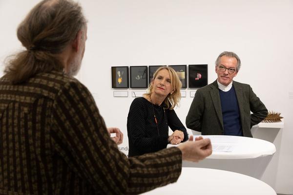 Dom Museum Wien:  „Wund E rrr N“ - Performance von Hannes Priesch &  Künstlergespräch mit Johanna Schwanberg und Gustav Schörghofer (21.11.2018) https://2018.viennaartweek.at/de/program/performance-talk-wund-e-rrr-n | Foto: eSeL Foto: eSeL.at - Lorenz Seidler