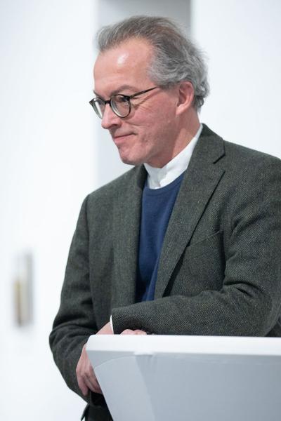Dom Museum Wien:  „Wund E rrr N“ - Performance von Hannes Priesch &  Künstlergespräch mit Johanna Schwanberg und Gustav Schörghofer (21.11.2018) https://2018.viennaartweek.at/de/program/performance-talk-wund-e-rrr-n | Foto: eSeL Foto: eSeL.at - Lorenz Seidler