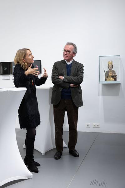 Dom Museum Wien:  „Wund E rrr N“ - Performance von Hannes Priesch &  Künstlergespräch mit Johanna Schwanberg und Gustav Schörghofer (21.11.2018) https://2018.viennaartweek.at/de/program/performance-talk-wund-e-rrr-n | Foto: eSeL Foto: eSeL.at - Lorenz Seidler