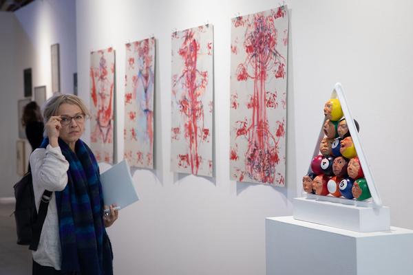 Vienna Contemporary (Marx Halle, 27.9. - 30.9.2018, Preview) https://esel.me/termin/97988 | Foto: eSeL Foto: eSeL.at - Lorenz Seidler