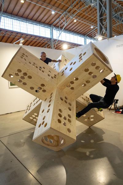 Vienna Contemporary (Marx Halle, 27.9. - 30.9.2018, Preview) https://esel.me/termin/97988 | Foto: eSeL Foto: eSeL.at - Lorenz Seidler